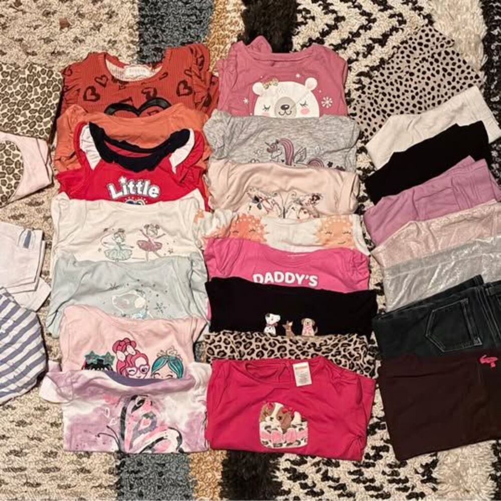 20-Piece Toddler Girl Clothing Bundle